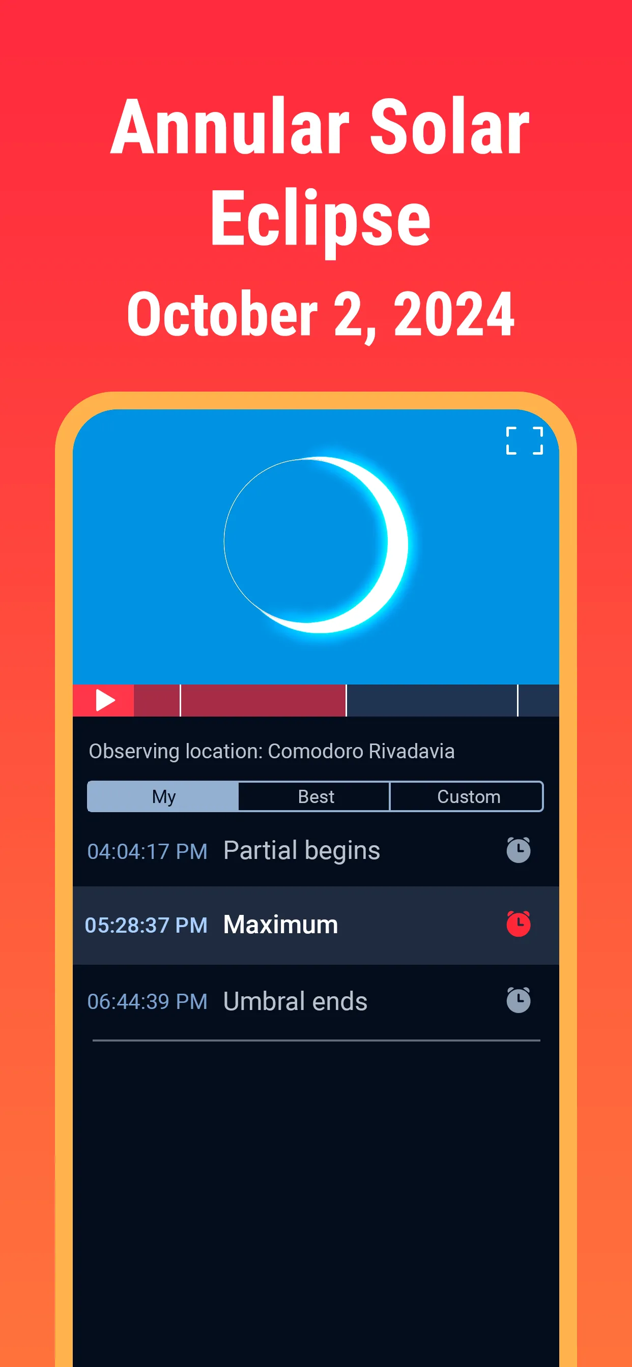 Eclipse Guide：Solar Eclipse'24 | Indus Appstore | Screenshot