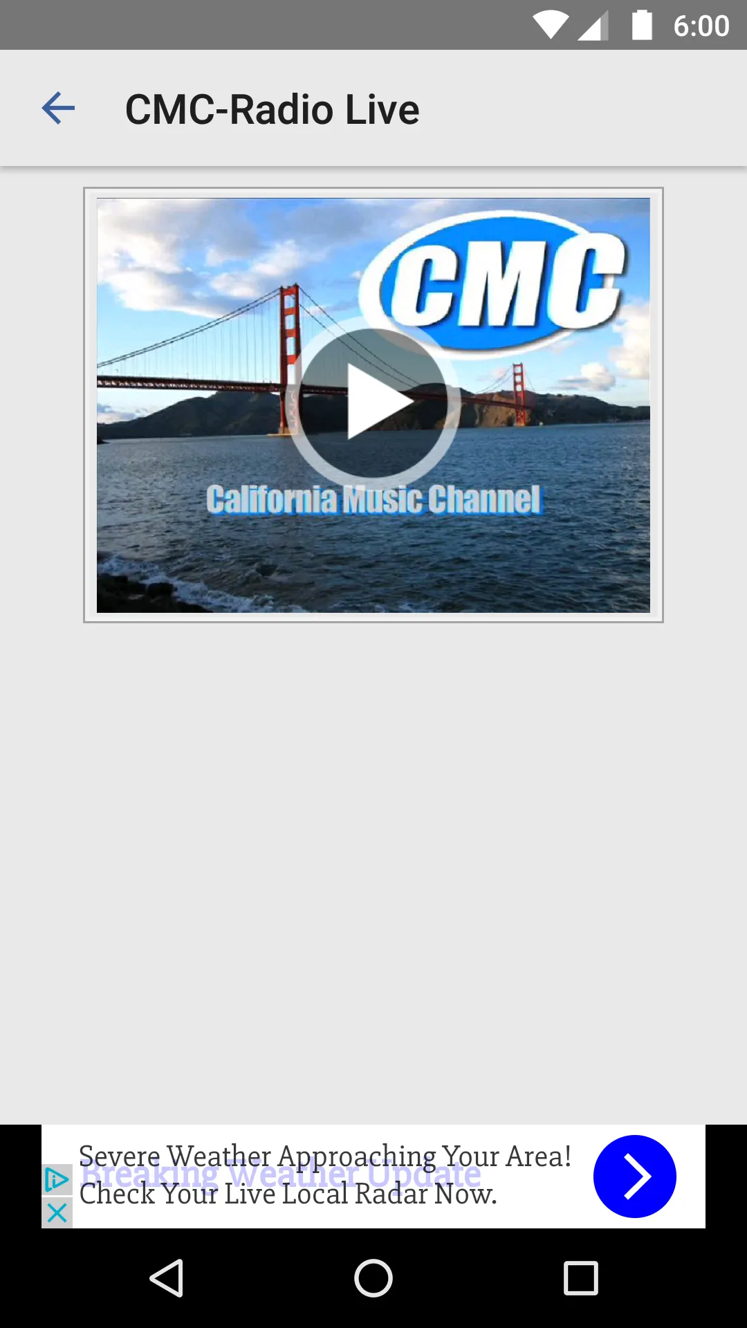 CMC California Music Channel | Indus Appstore | Screenshot