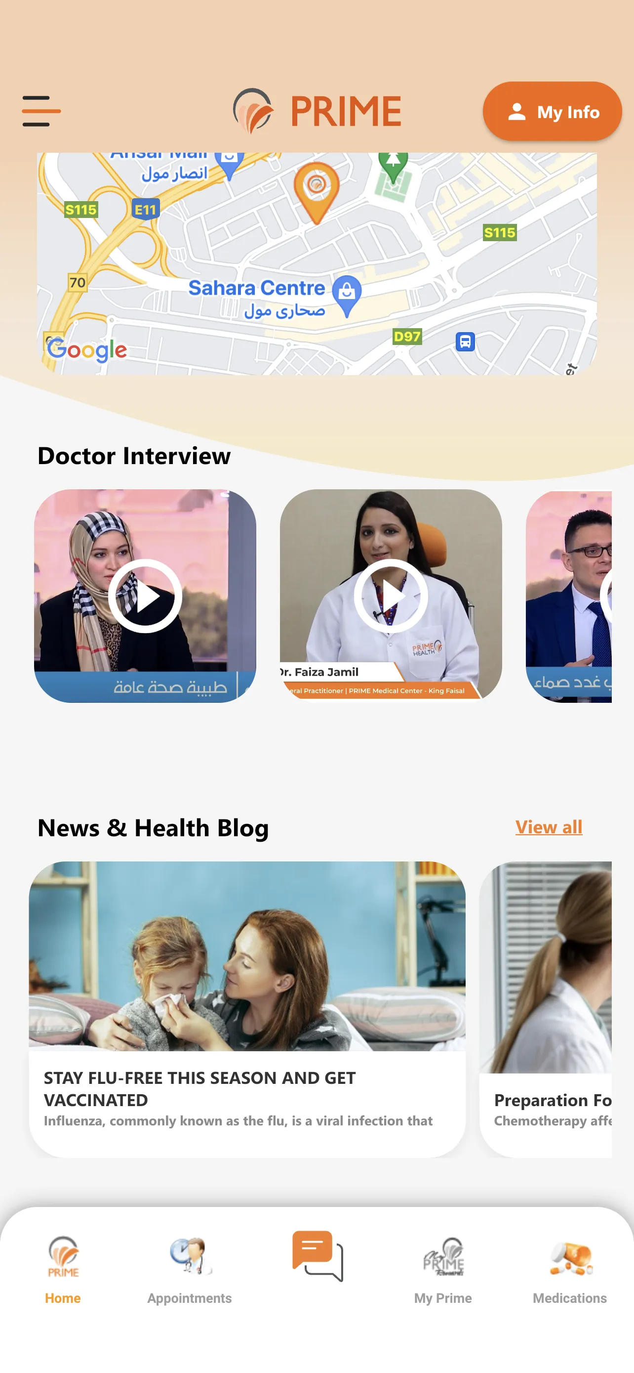 Primehealth ME | Indus Appstore | Screenshot