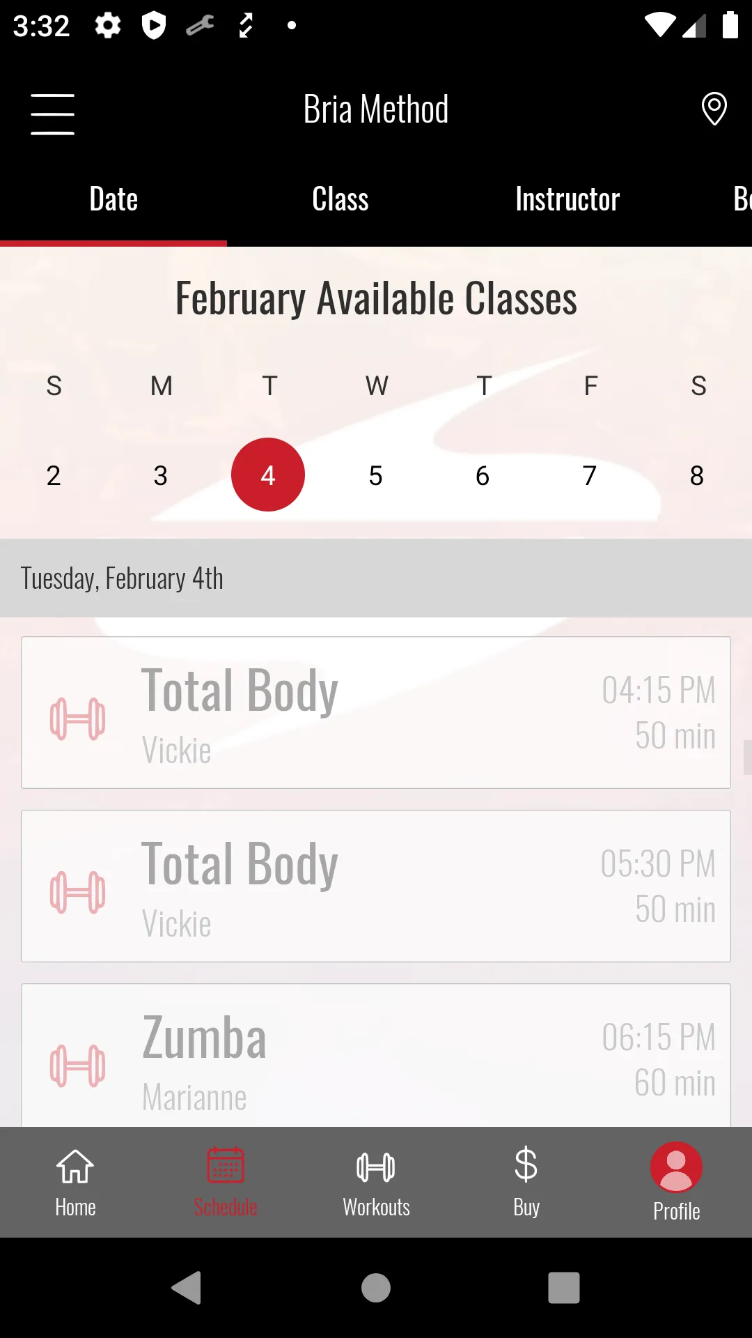 Bria Method Fitness | Indus Appstore | Screenshot