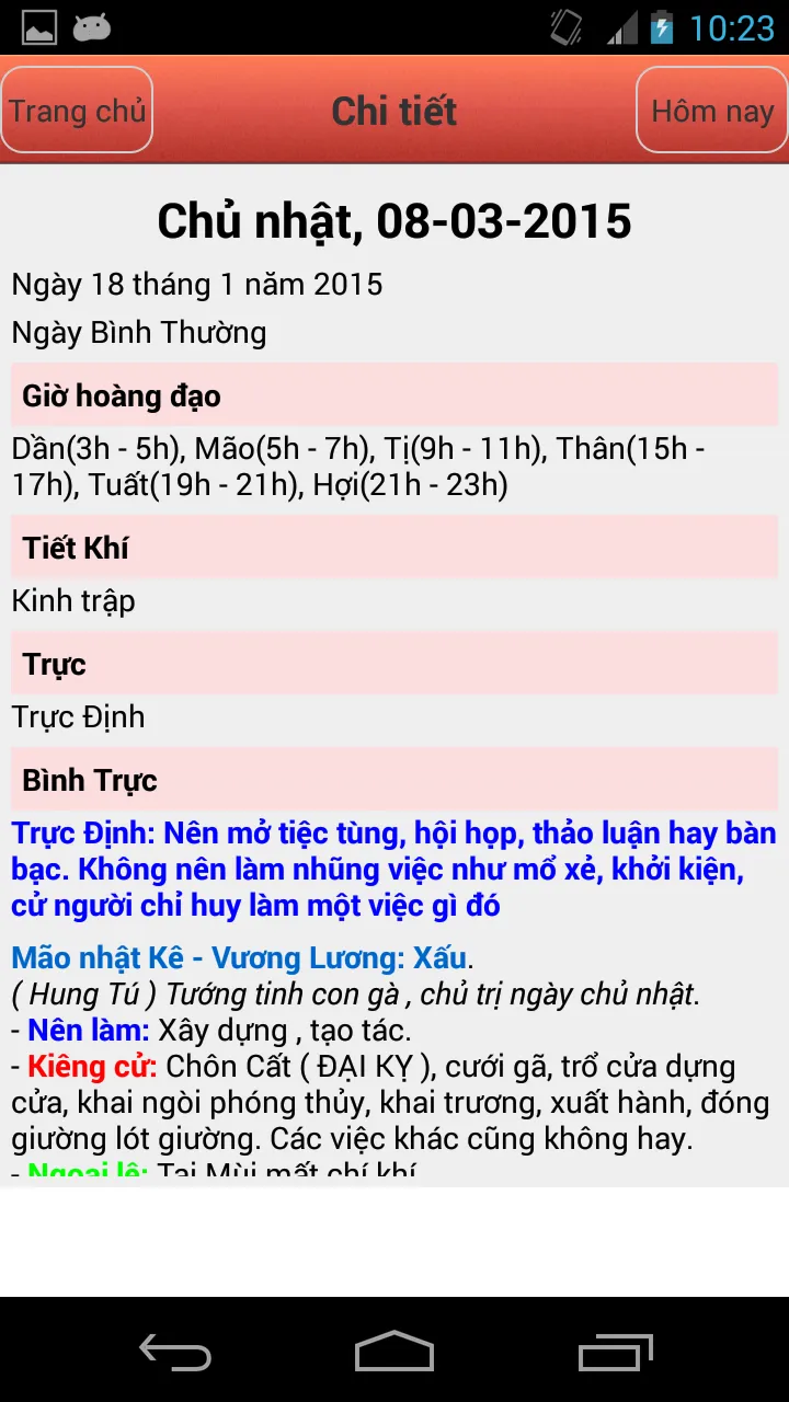 Lịch Vạn Niên | Indus Appstore | Screenshot