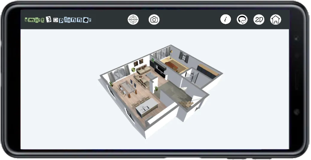 3D Floor Plan | smart3Dplanner | Indus Appstore | Screenshot