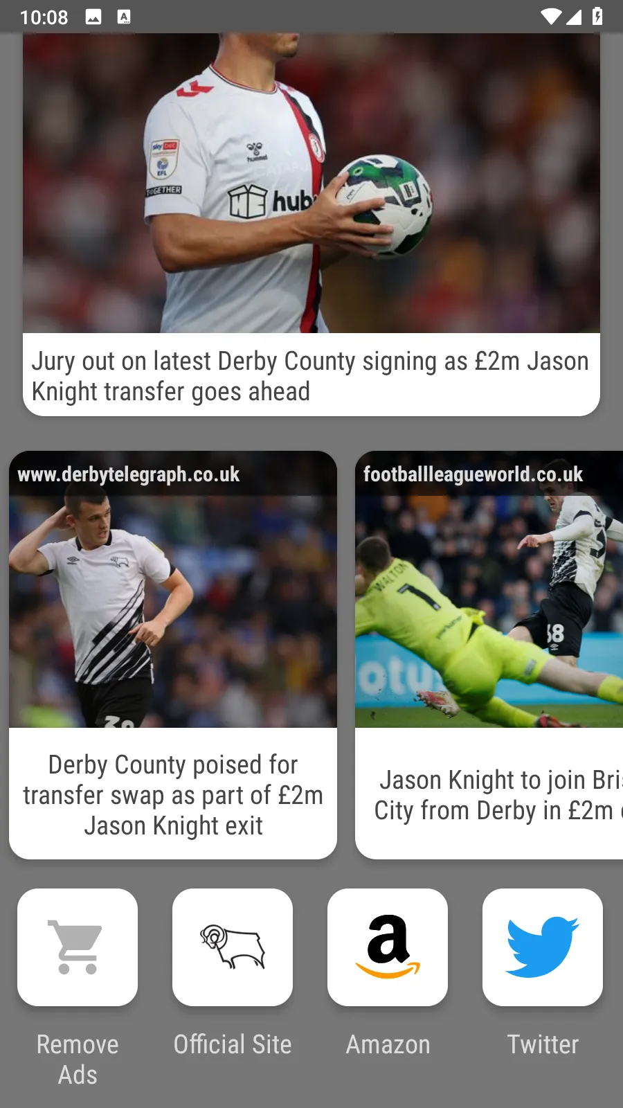 Derby County Fan App | Indus Appstore | Screenshot