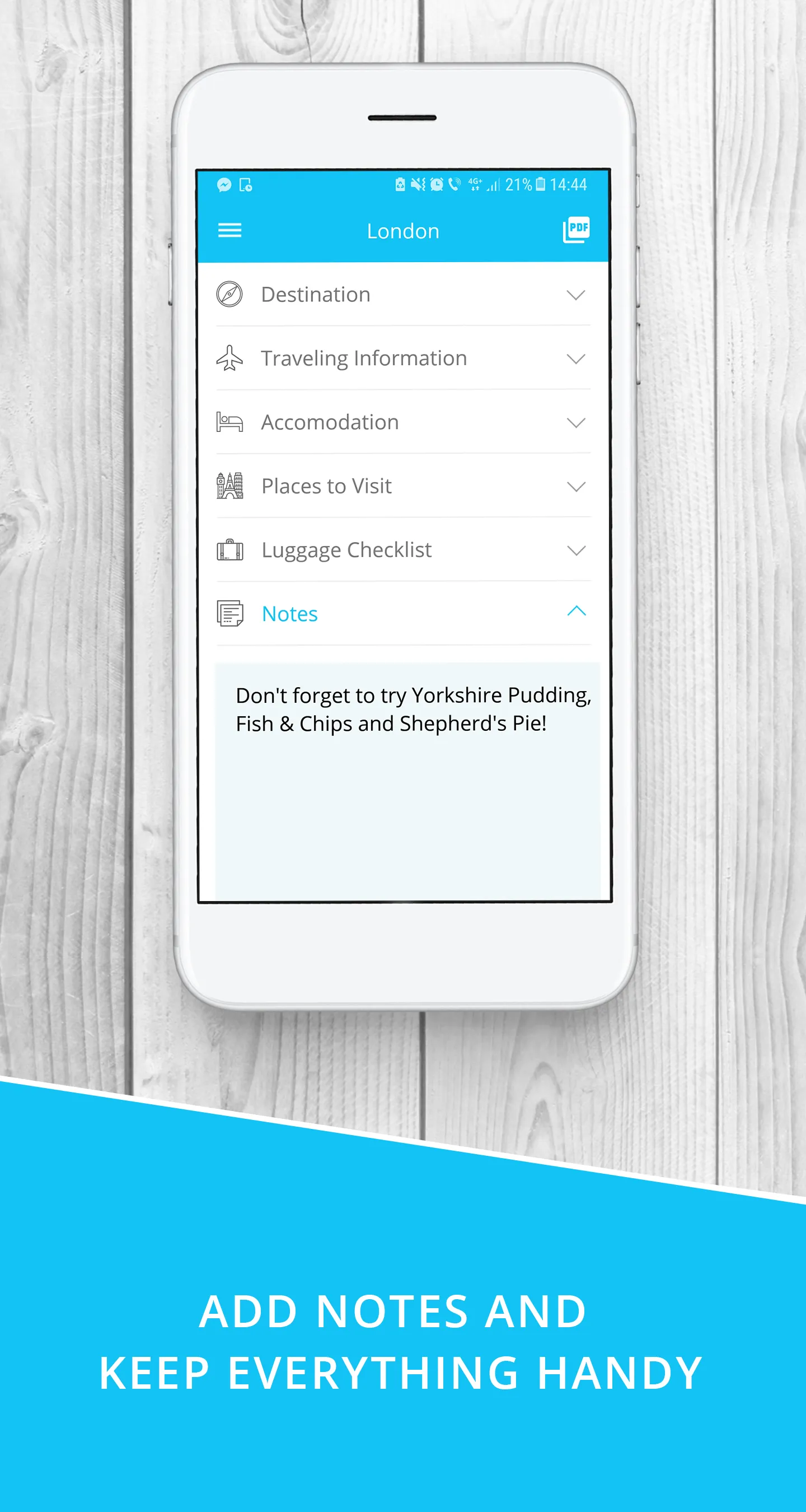 Think Trips - Travel Organizer | Indus Appstore | Screenshot