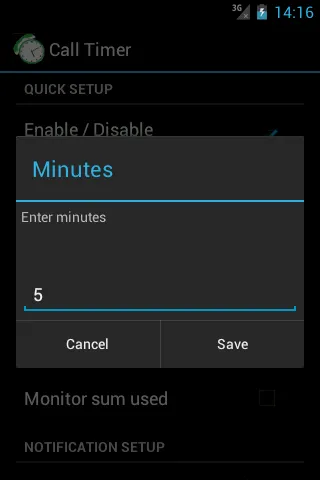 Call-Timer | Indus Appstore | Screenshot