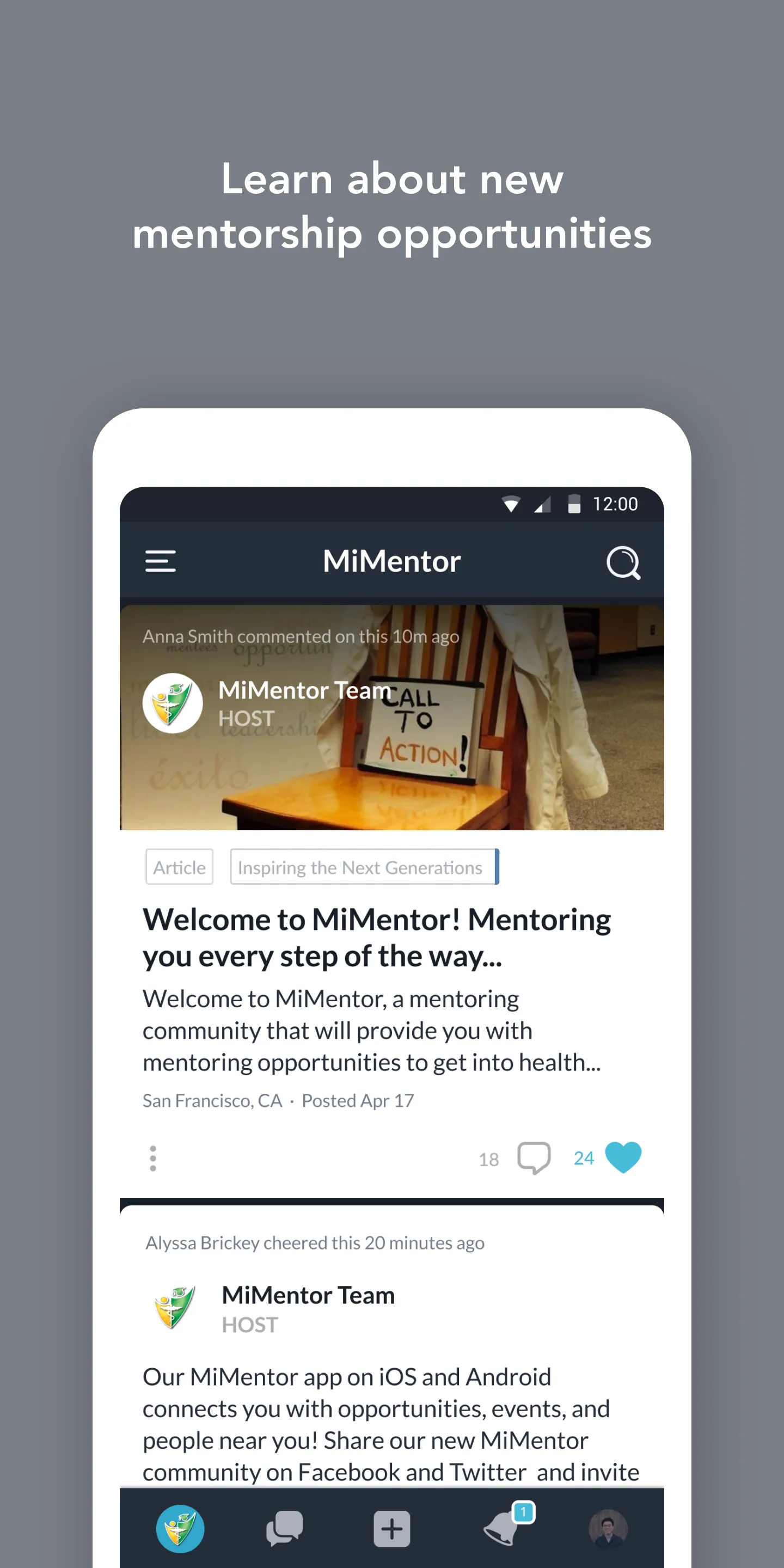 MiMentor | Indus Appstore | Screenshot