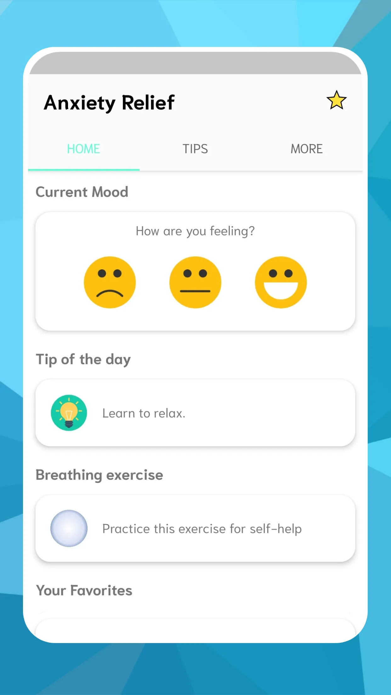 Anxiety - Stress Relief Helper | Indus Appstore | Screenshot