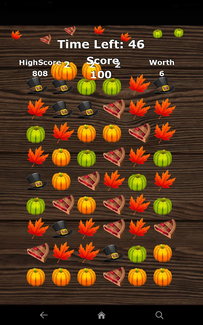 Thanksgiving Retro Match 3 | Indus Appstore | Screenshot