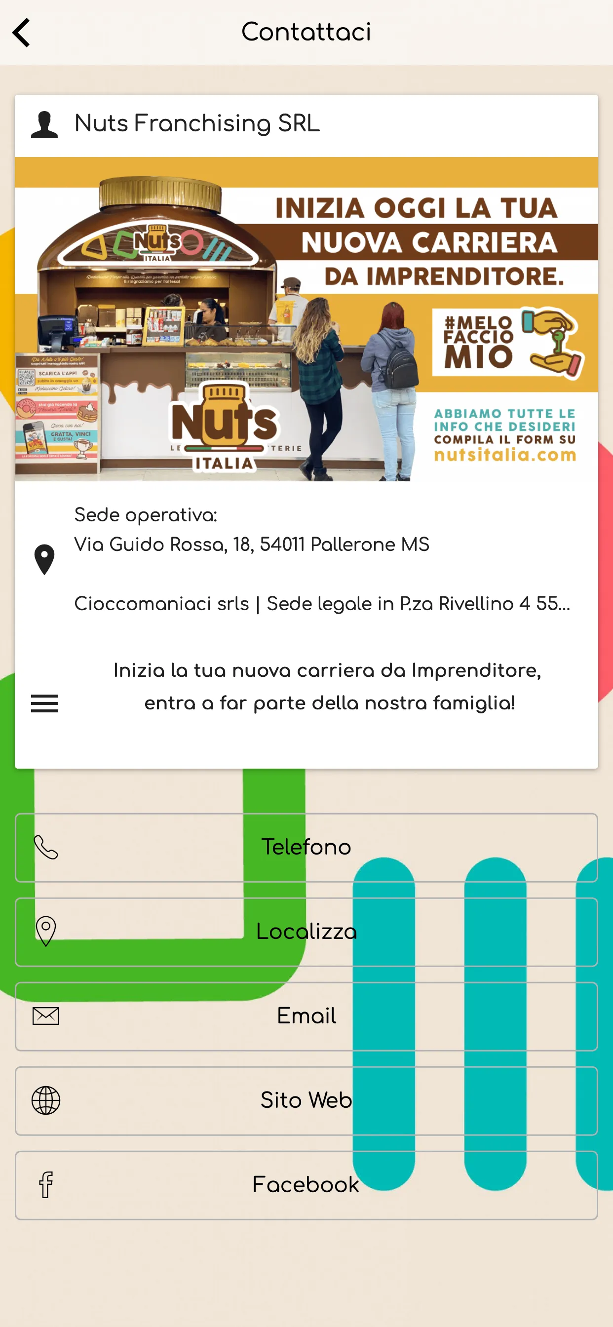 NUTS, le cioccocaffetterie | Indus Appstore | Screenshot