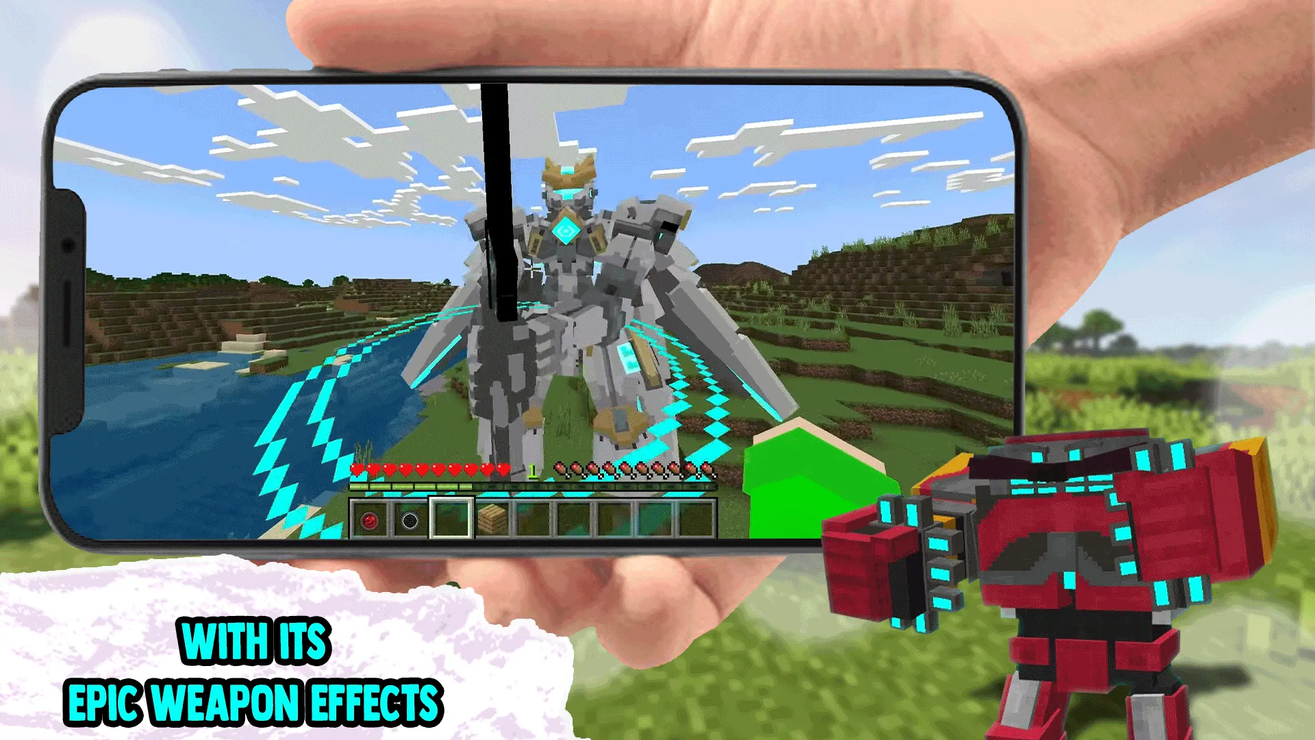 Realistic Robot Mod MCPE | Indus Appstore | Screenshot