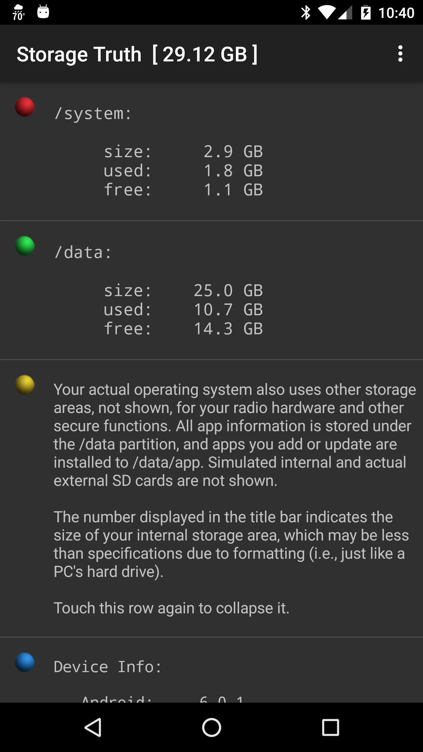 Storage Truth | Indus Appstore | Screenshot