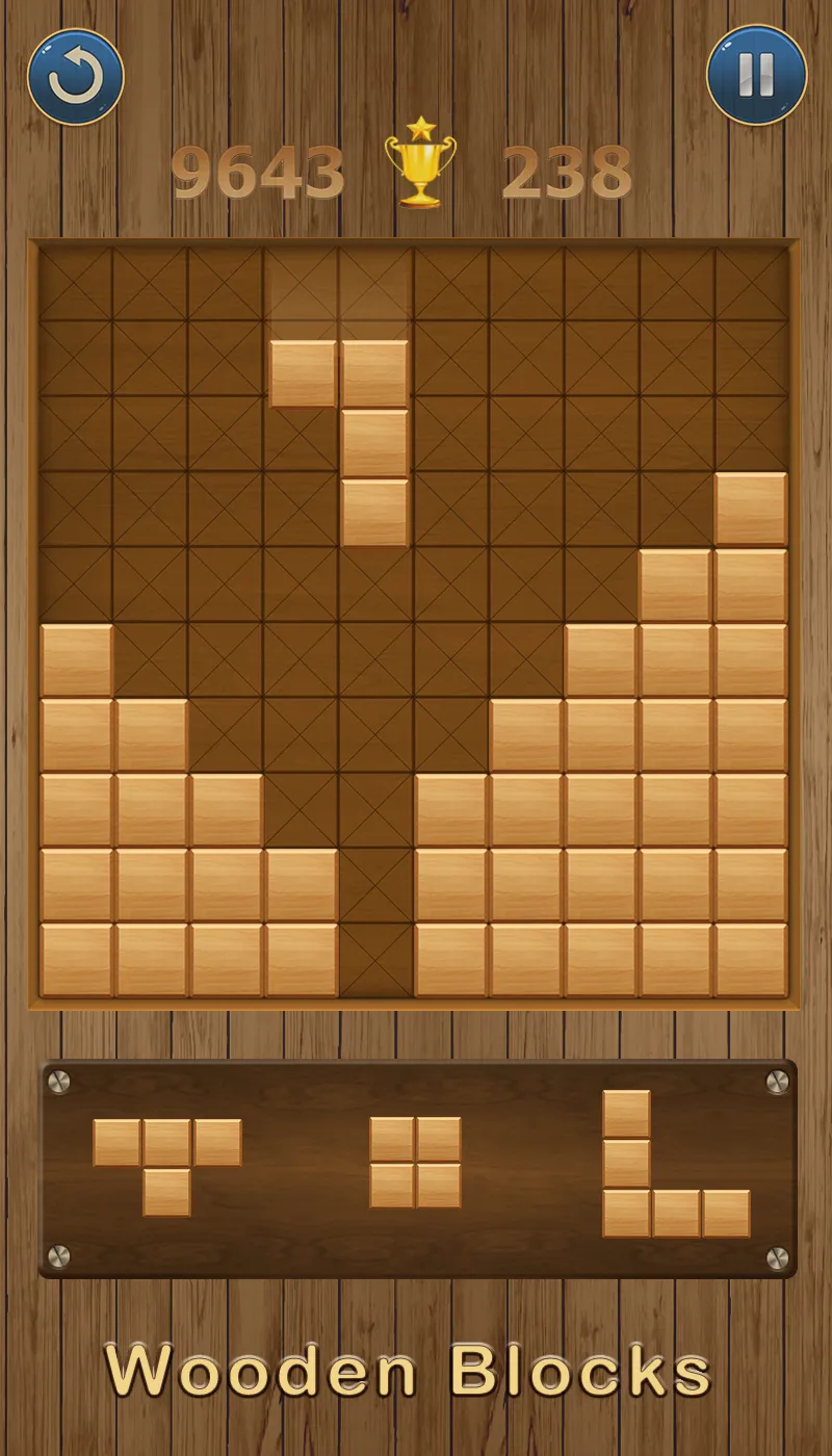 Wood Block Puzzle | Indus Appstore | Screenshot