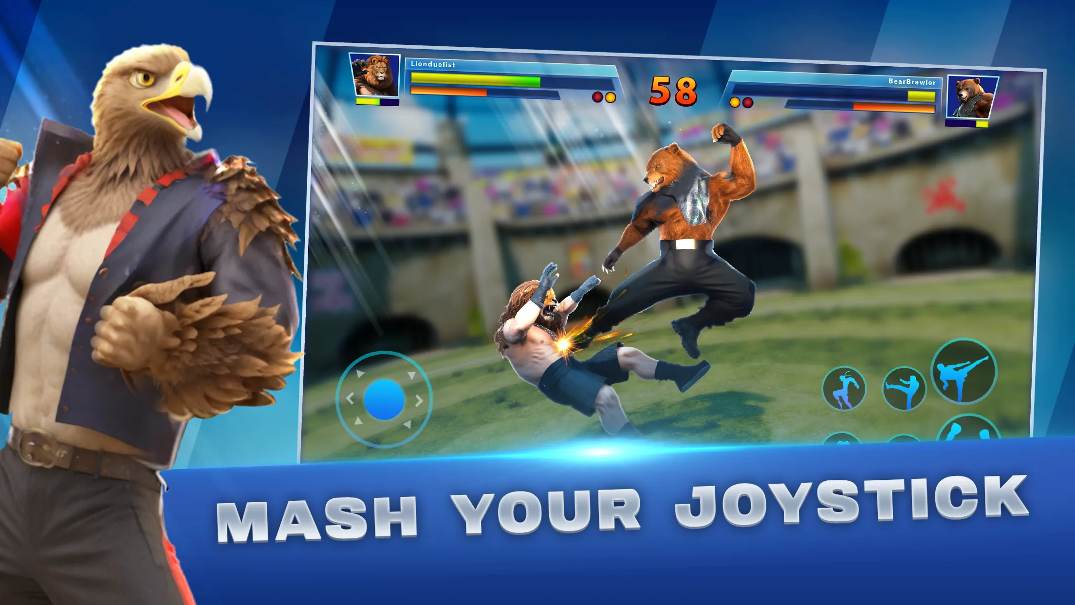 Animals Arena: Fighting Games | Indus Appstore | Screenshot