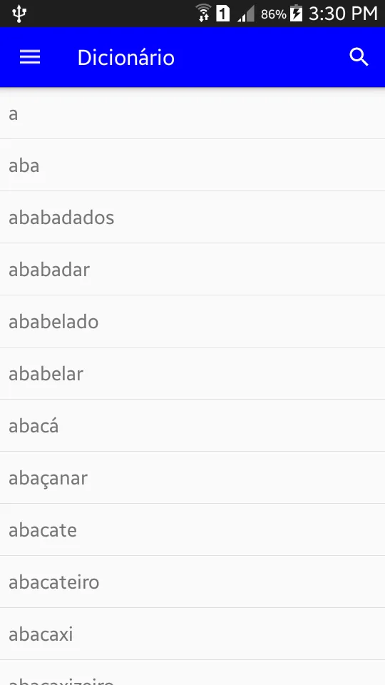 Dicionário Língua Portuguesa | Indus Appstore | Screenshot
