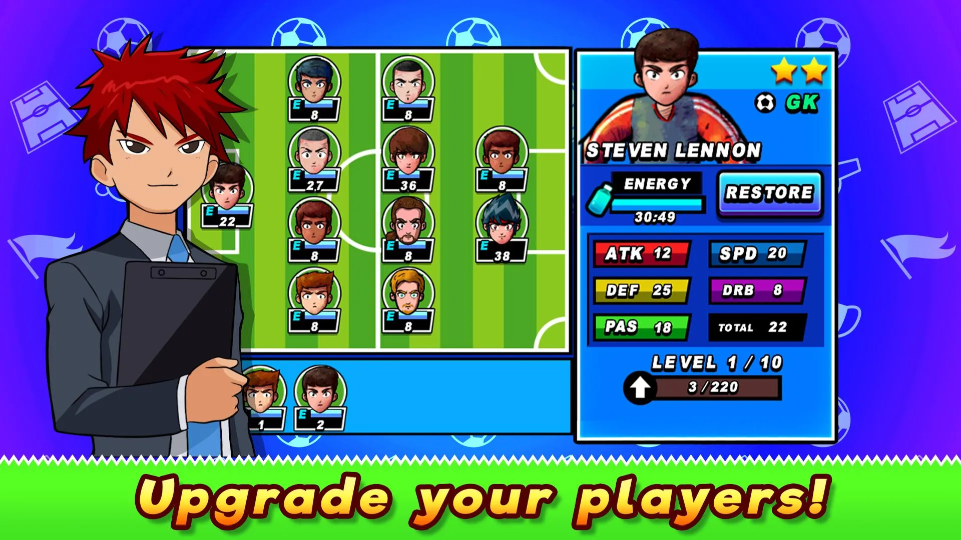 Soccer Heroes RPG | Indus Appstore | Screenshot