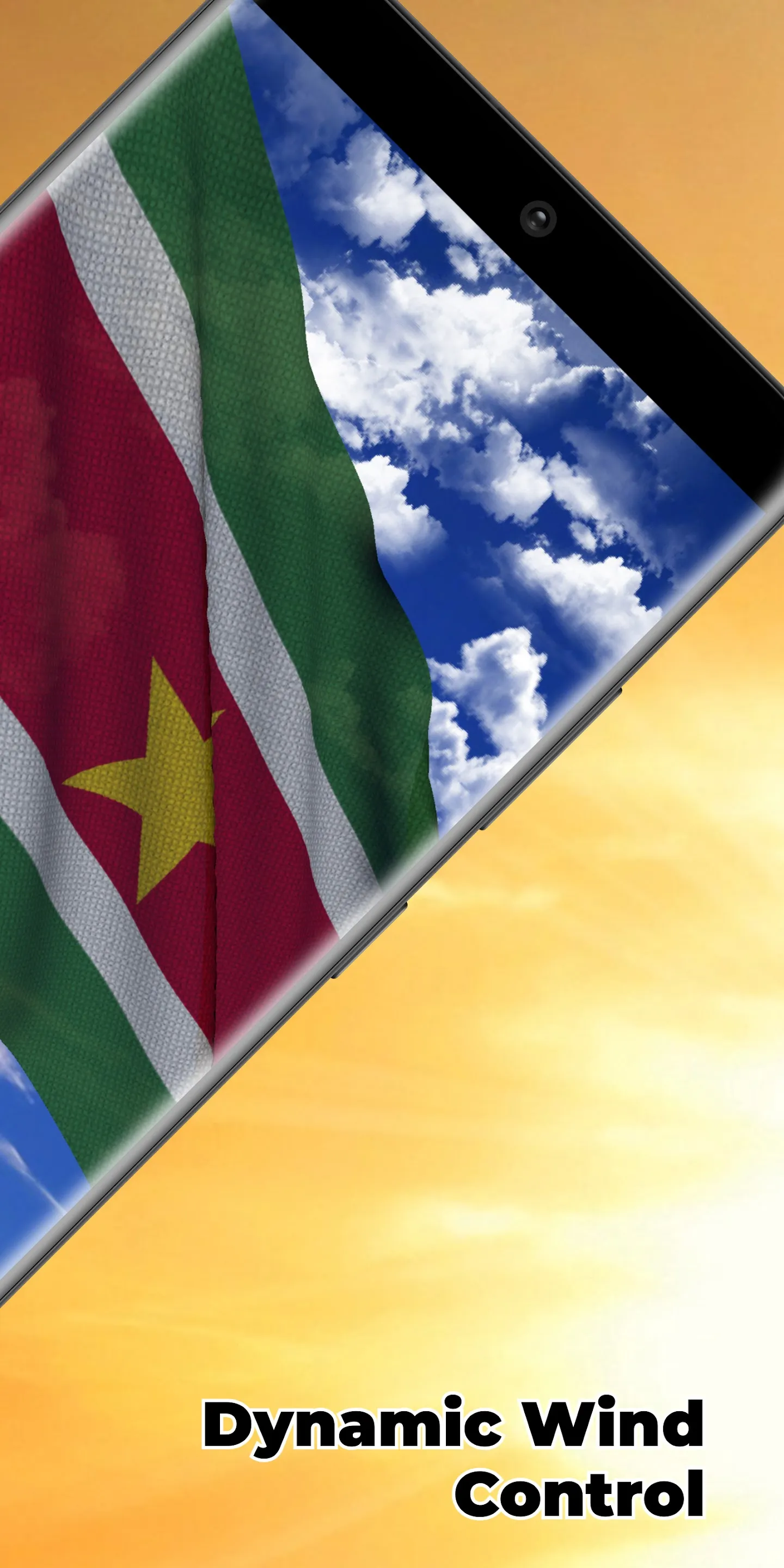 Suriname Flag Live Wallpaper | Indus Appstore | Screenshot