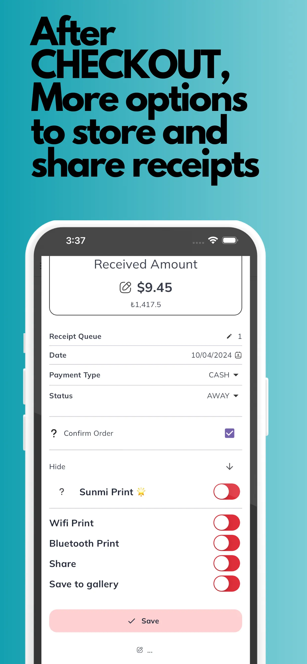 Social Receipt Generator | Indus Appstore | Screenshot