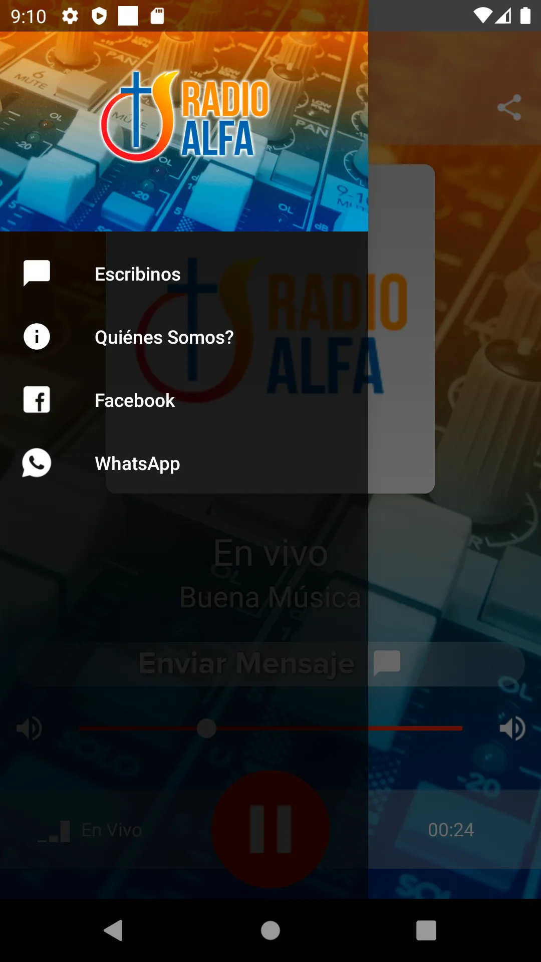 Radio Alfa | Indus Appstore | Screenshot