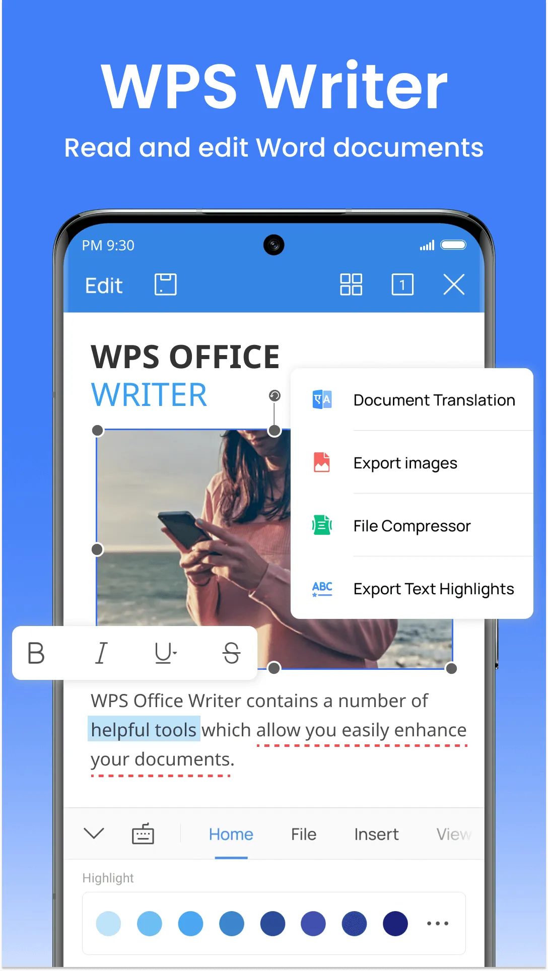 WPS Office Lite | Indus Appstore | Screenshot