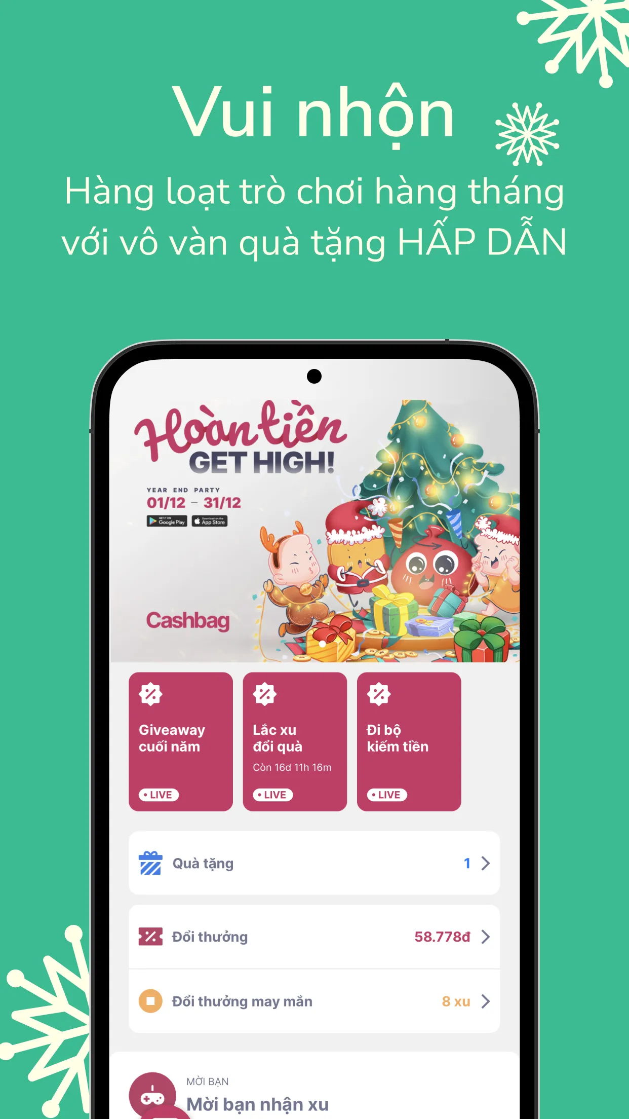 Cashbag: Hoàn tiền mua sắm | Indus Appstore | Screenshot