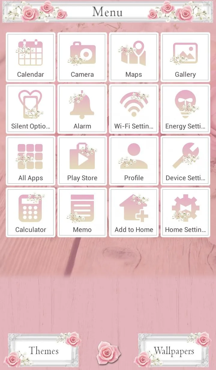 Roes Bouquet Theme | Indus Appstore | Screenshot