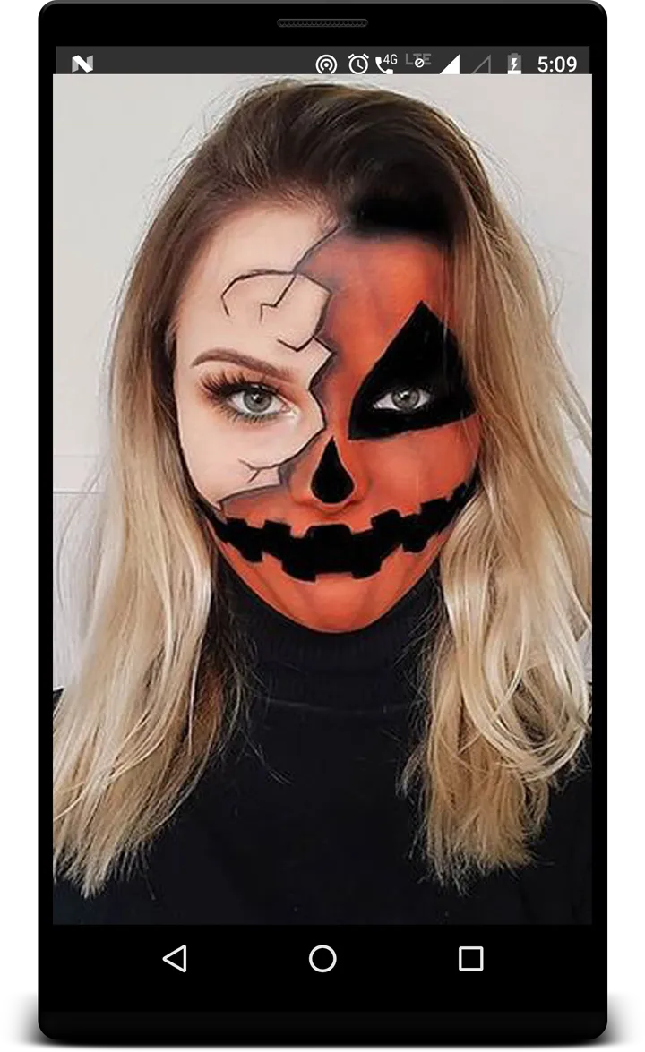 Halloween makeup editor | Indus Appstore | Screenshot