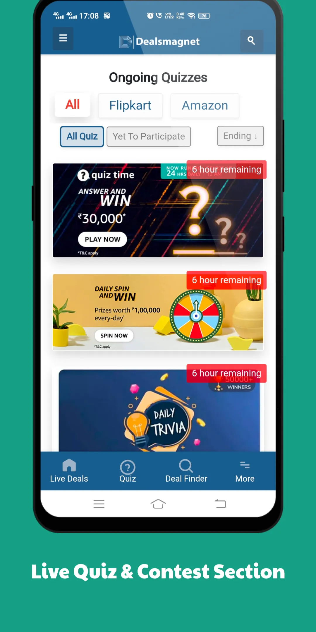 Dealsmagnet Deals App | Indus Appstore | Screenshot