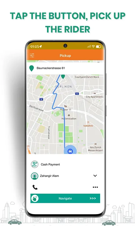 YOURTAXI - Driver App CH | Indus Appstore | Screenshot