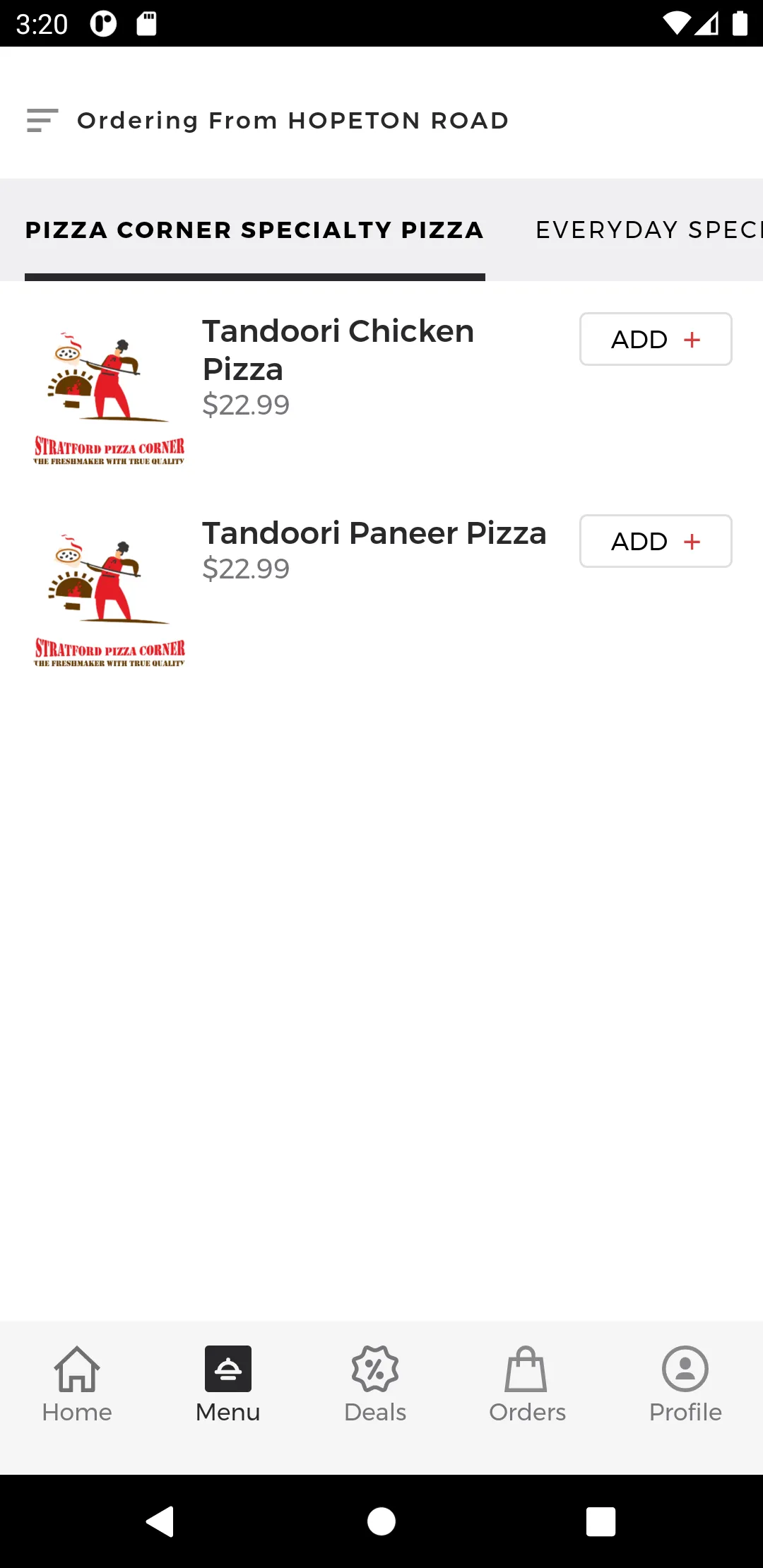 STRATFORD PIZZA CORNER | Indus Appstore | Screenshot