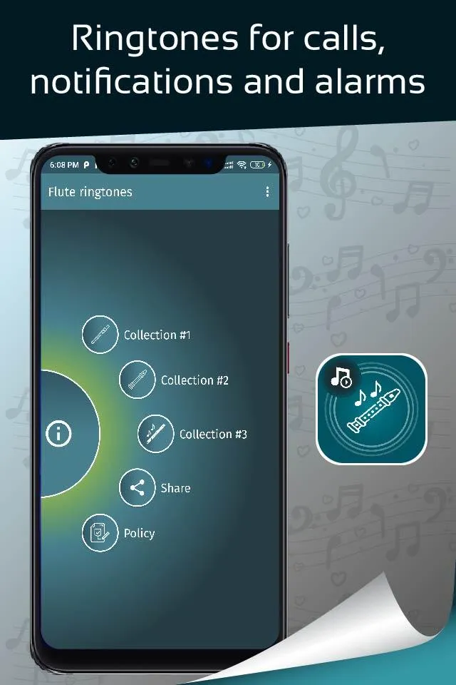 Flutes ringtones | Indus Appstore | Screenshot