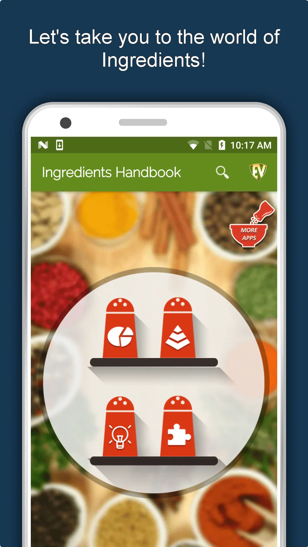 Ingredients & Nutrition Guide | Indus Appstore | Screenshot