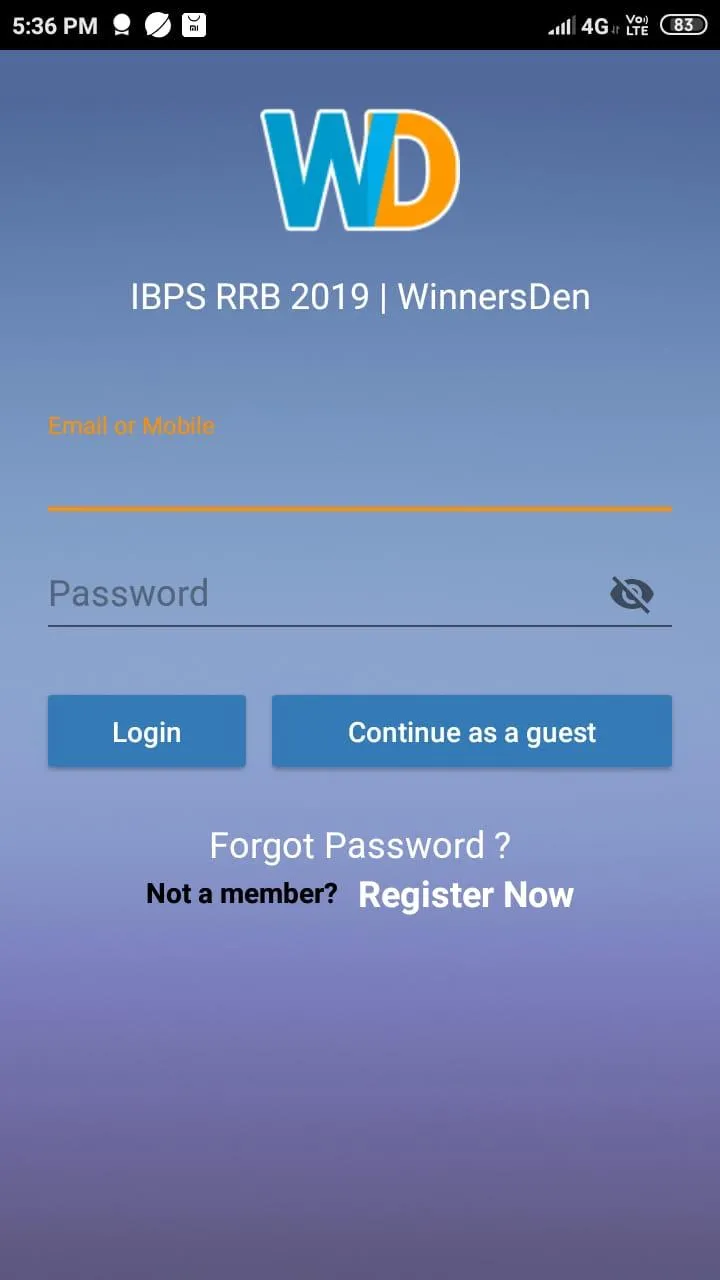 IBPS RRB | WinnersDen | Indus Appstore | Screenshot