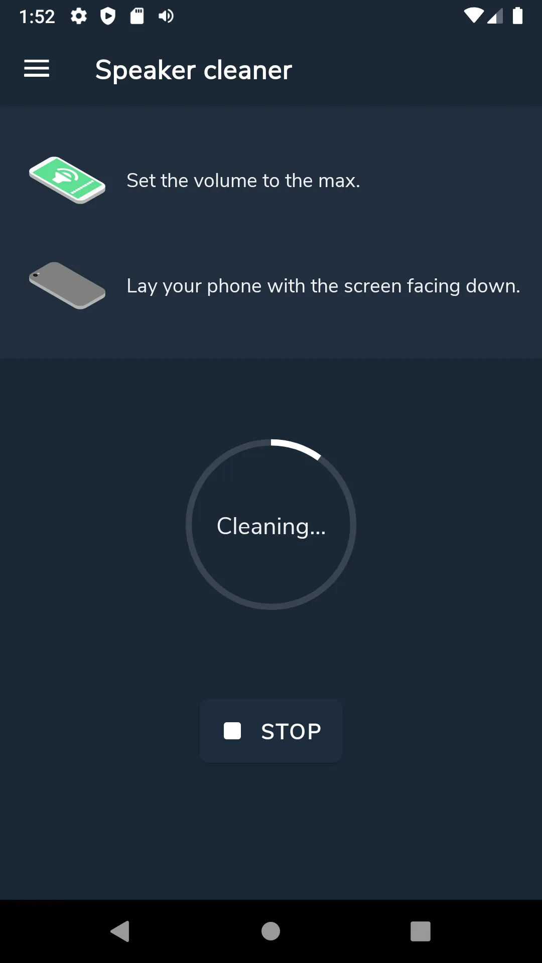 Speaker cleaner - Remove water | Indus Appstore | Screenshot