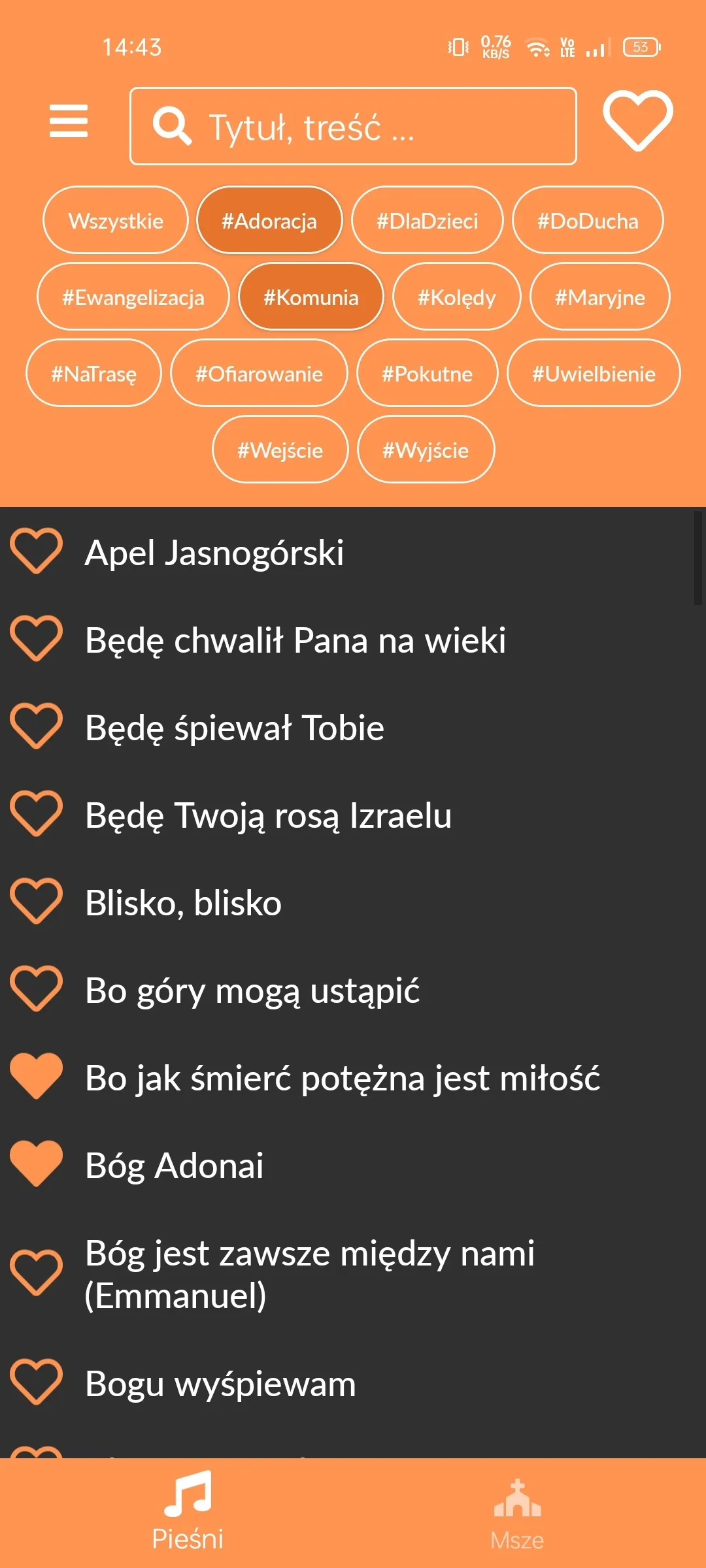 Śpiewnik SWE | Indus Appstore | Screenshot