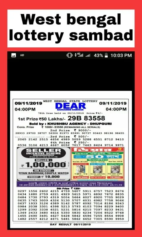 Nagaland Lottery Result apps | Indus Appstore | Screenshot