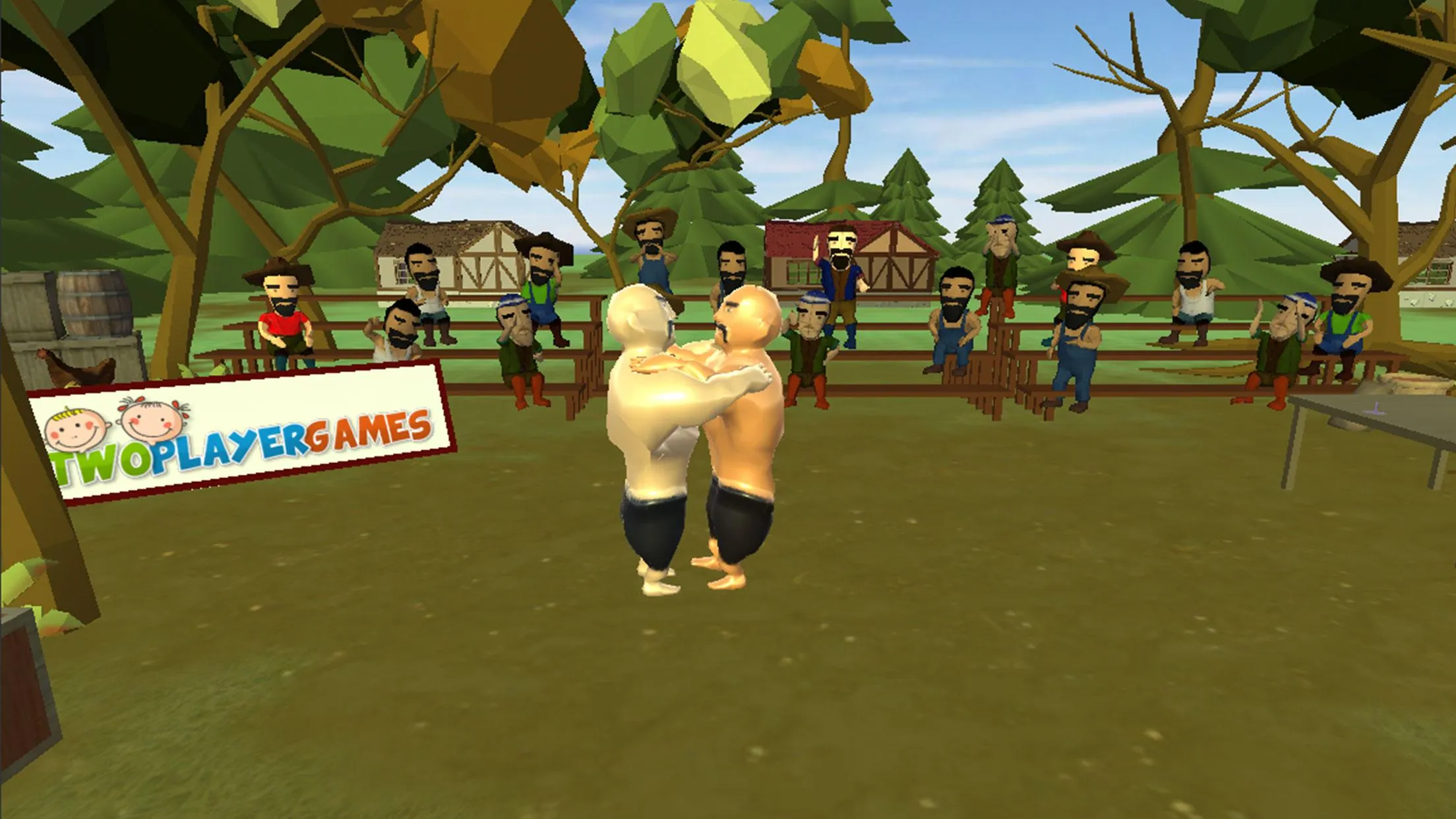 Oil Wrestling - 2 Player | Indus Appstore | Screenshot