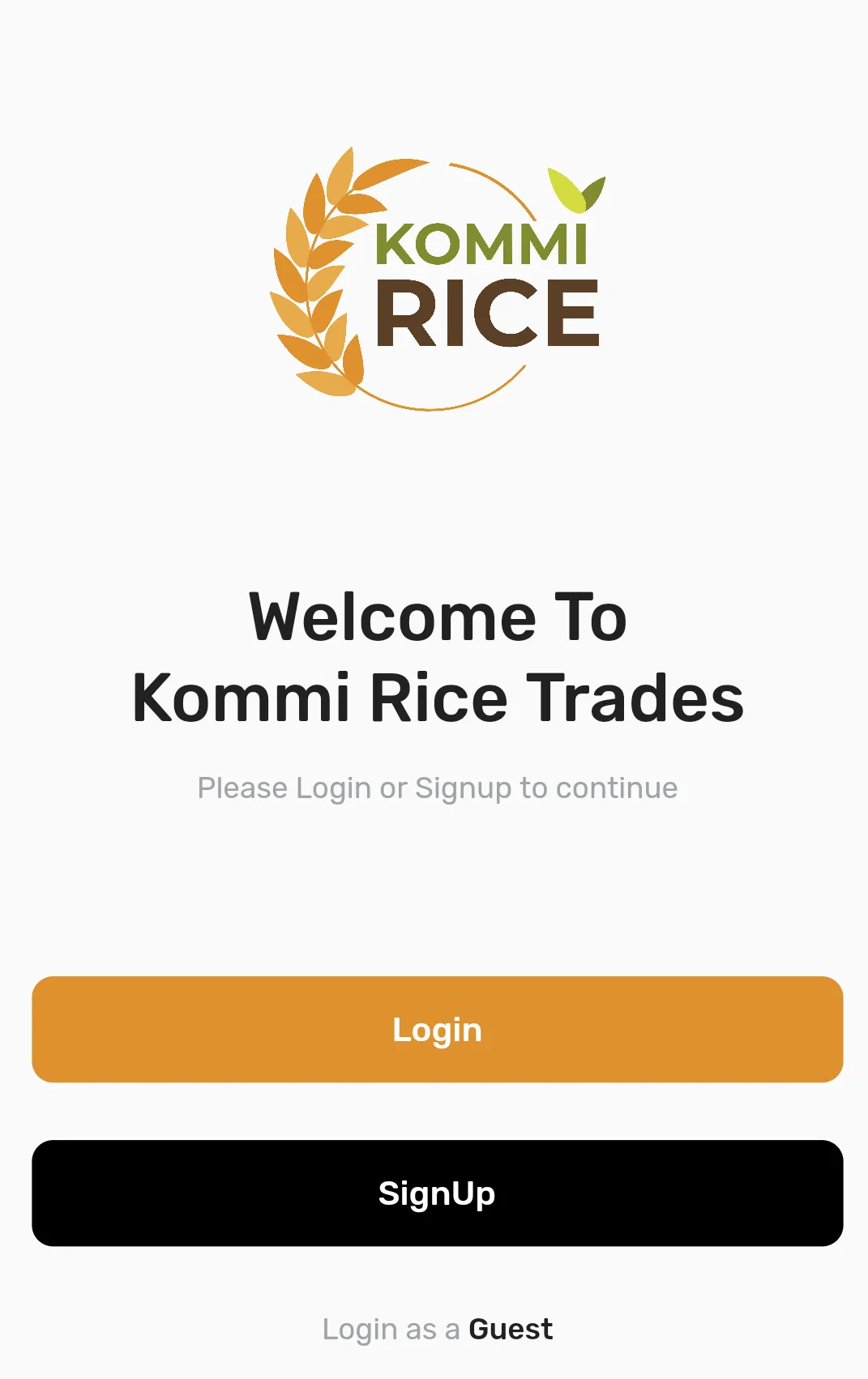 Kommi Rice Traders | Indus Appstore | Screenshot