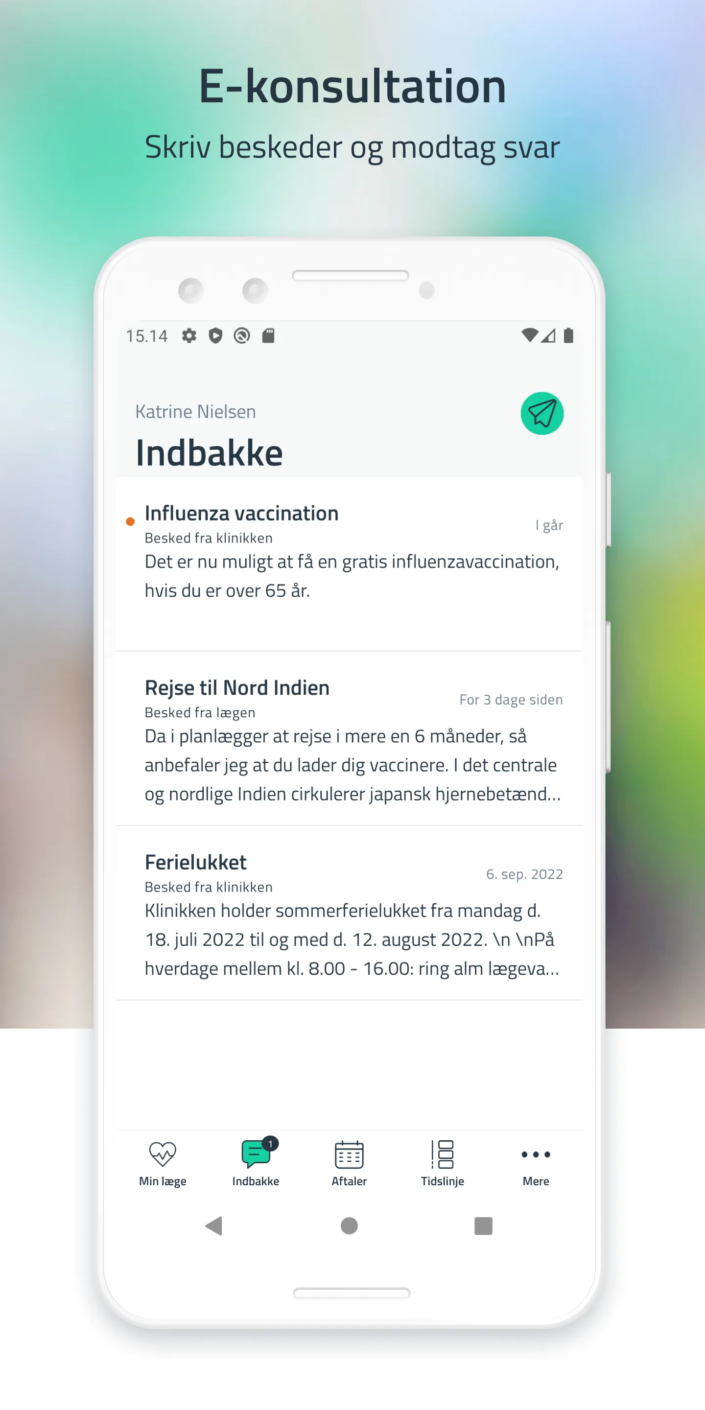 Min Læge | Indus Appstore | Screenshot