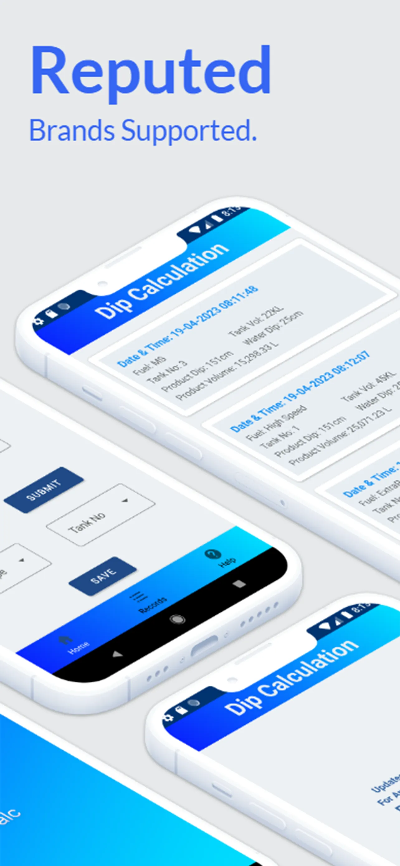 Fuel Density & Dip Calculator | Indus Appstore | Screenshot