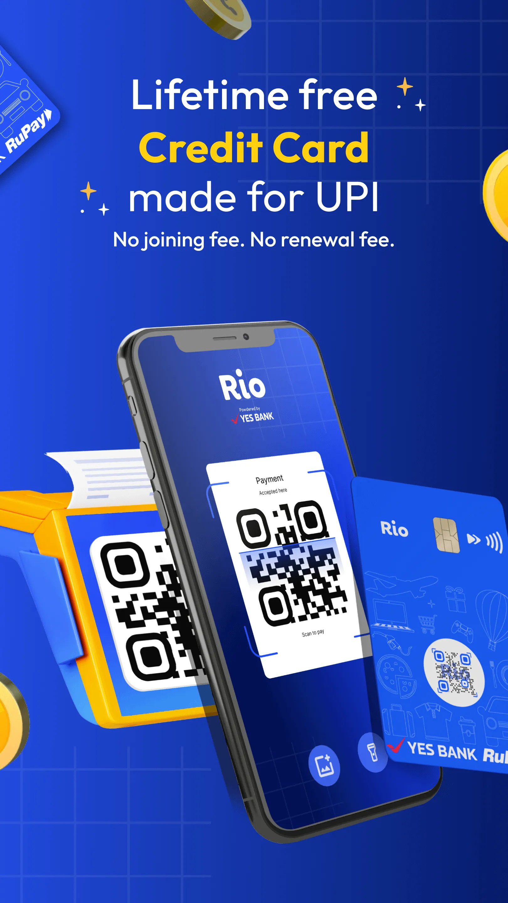 Rio: UPI Rupay Credit Card | Indus Appstore | Screenshot