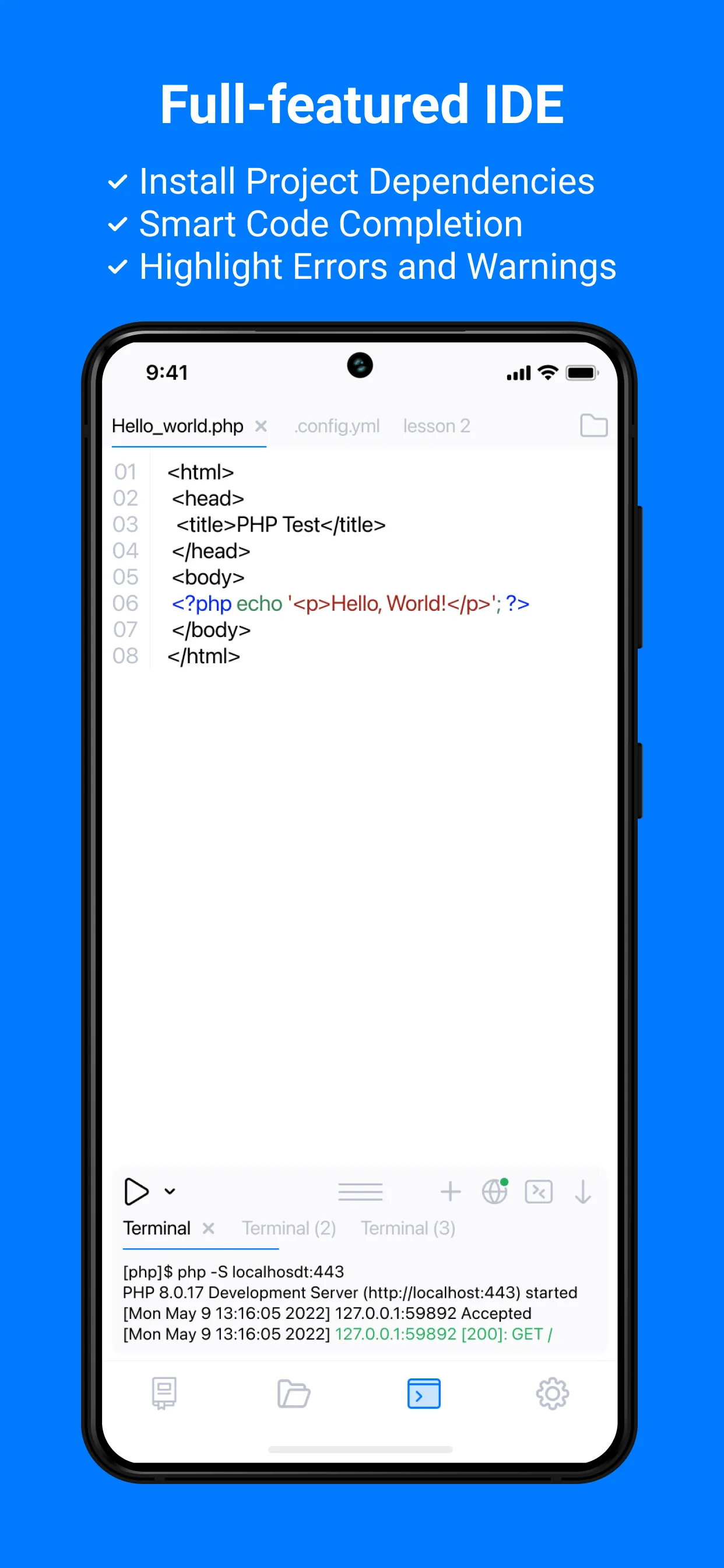 CodeSnack IDE | Indus Appstore | Screenshot