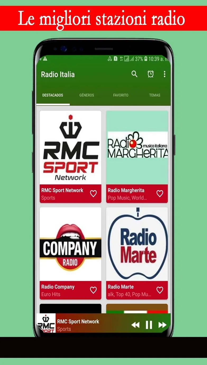 Radio Italy FM | Indus Appstore | Screenshot