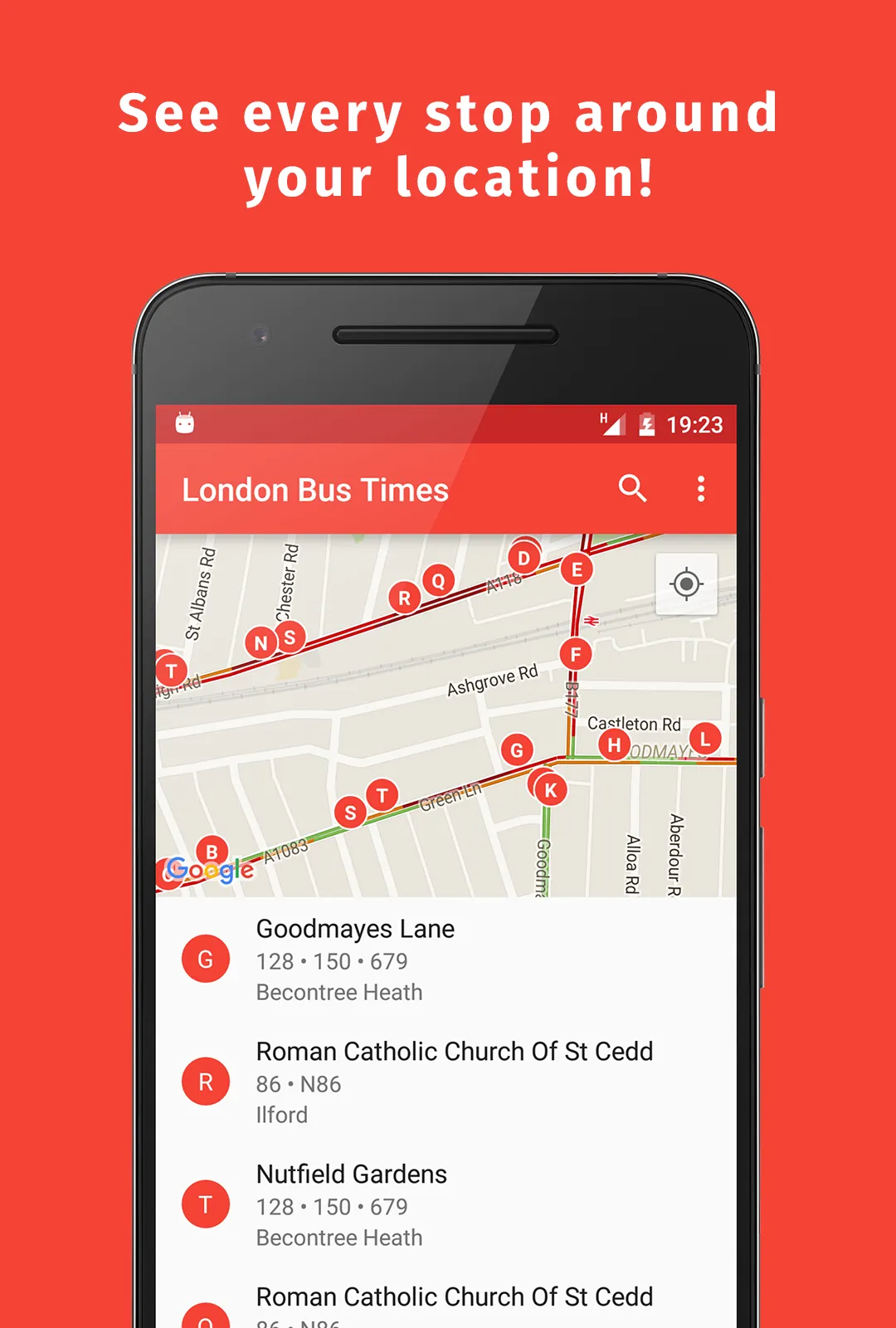 London Bus Times: Live Tracker | Indus Appstore | Screenshot