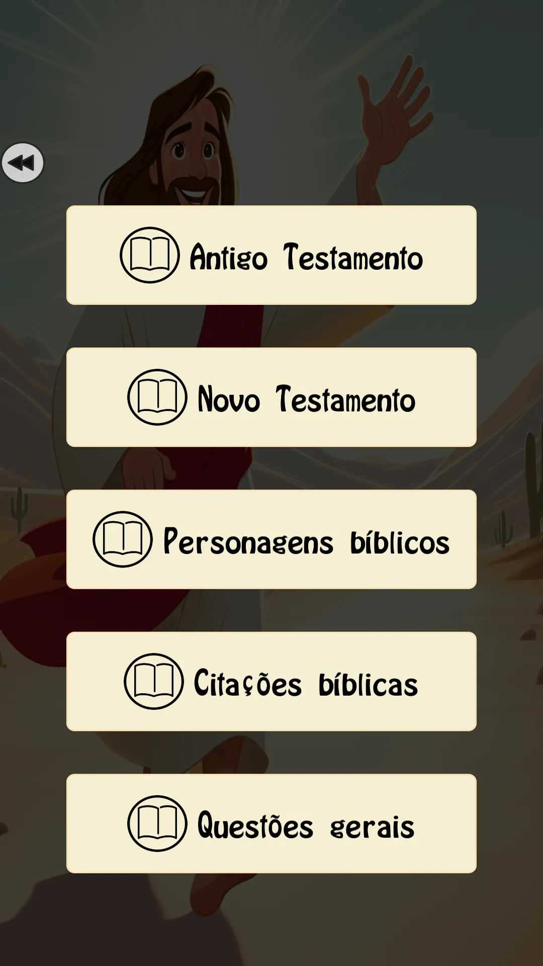 O jogo de perguntas bíblia | Indus Appstore | Screenshot