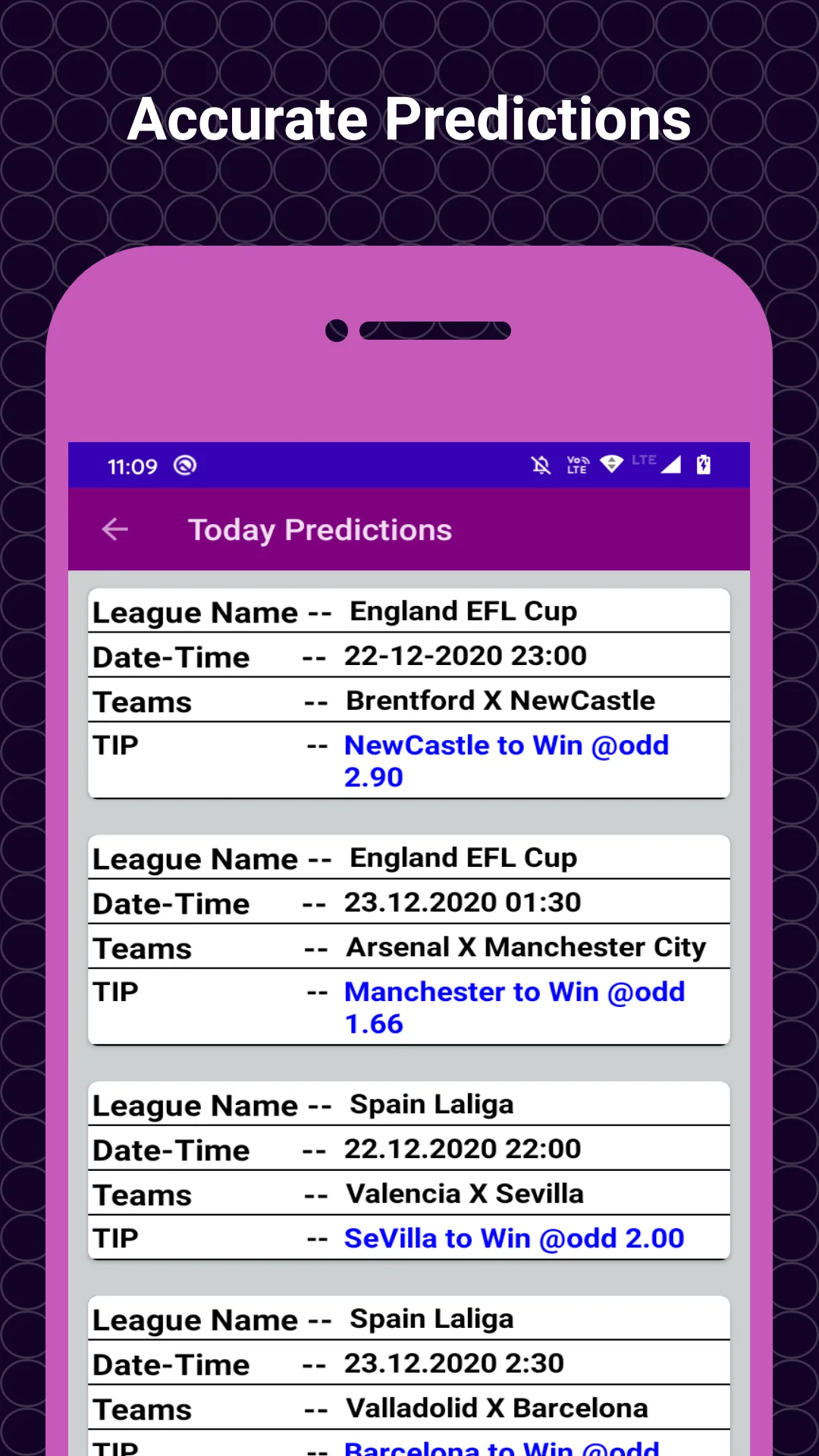 RR Football Predictions | Indus Appstore | Screenshot