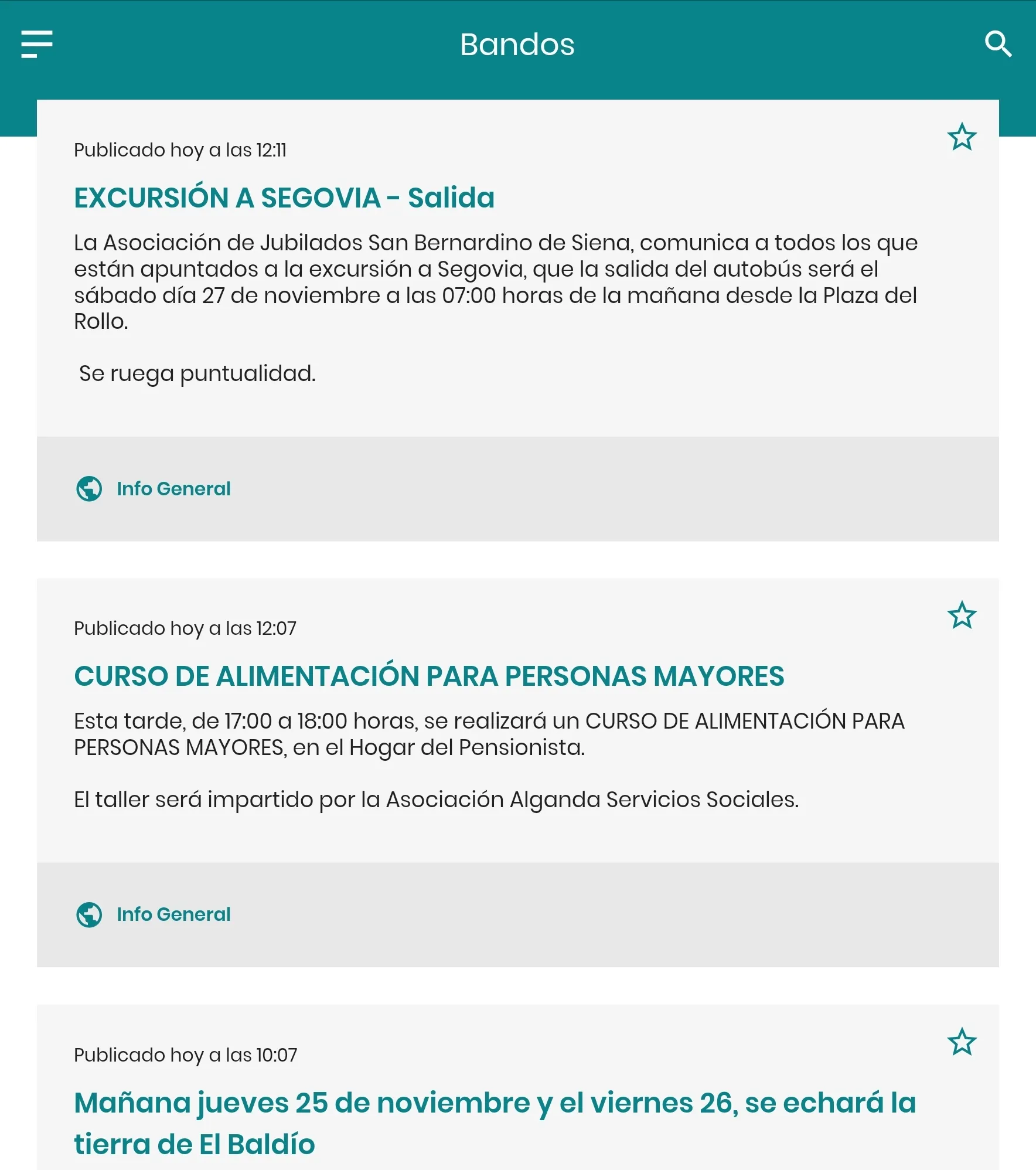 Velada Informa | Indus Appstore | Screenshot