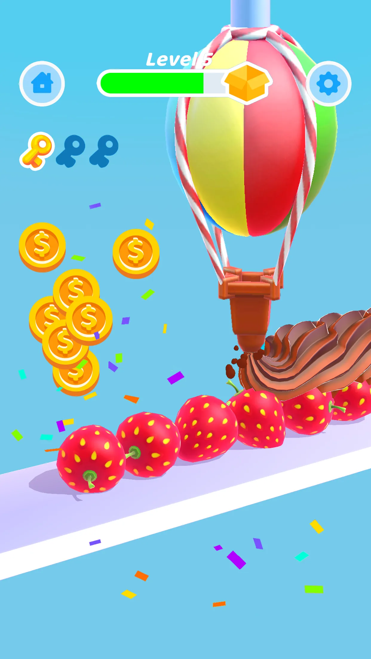 Perfect Cream: Icing Cake Game | Indus Appstore | Screenshot