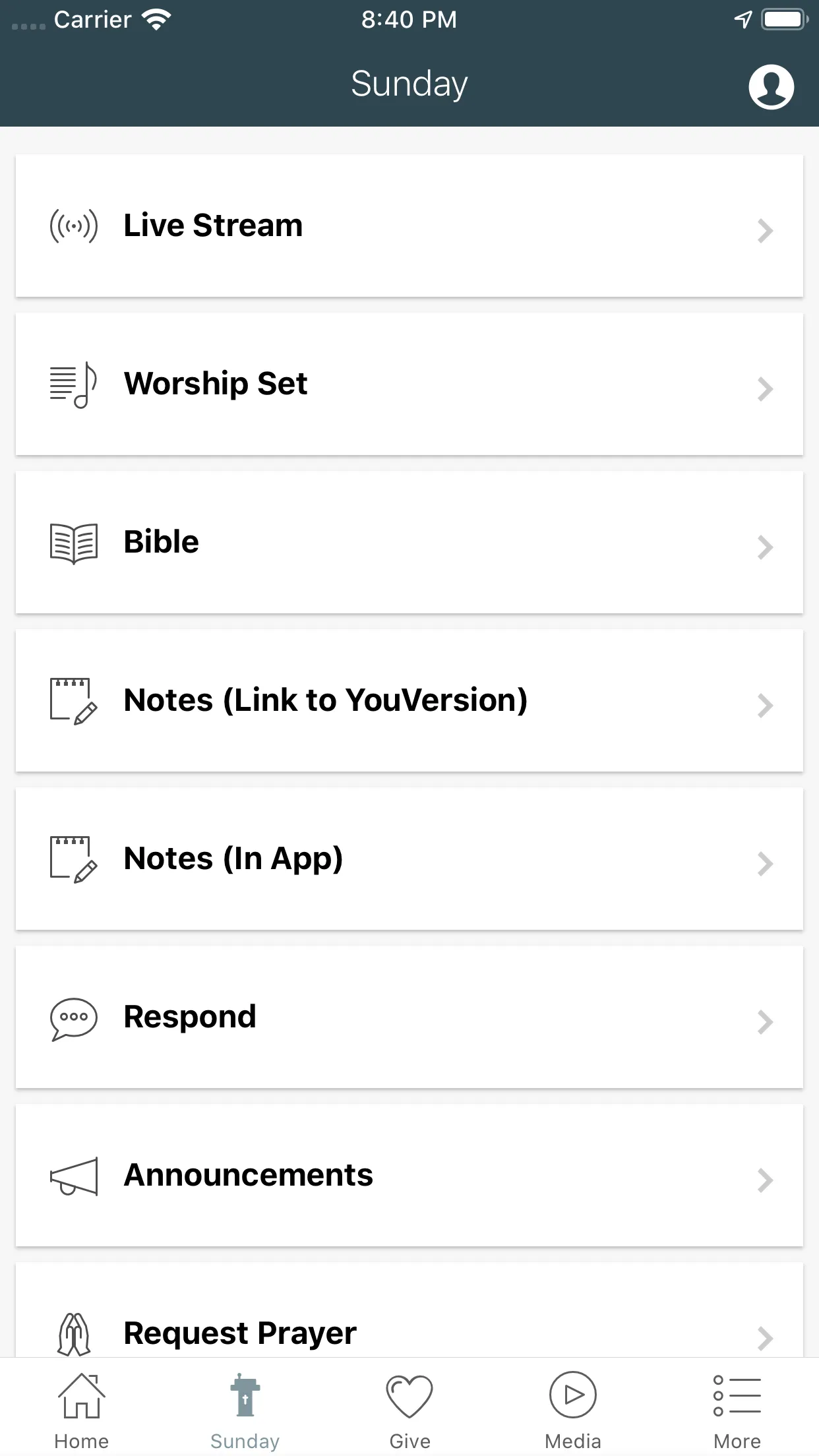 Oasis Church WH | Indus Appstore | Screenshot