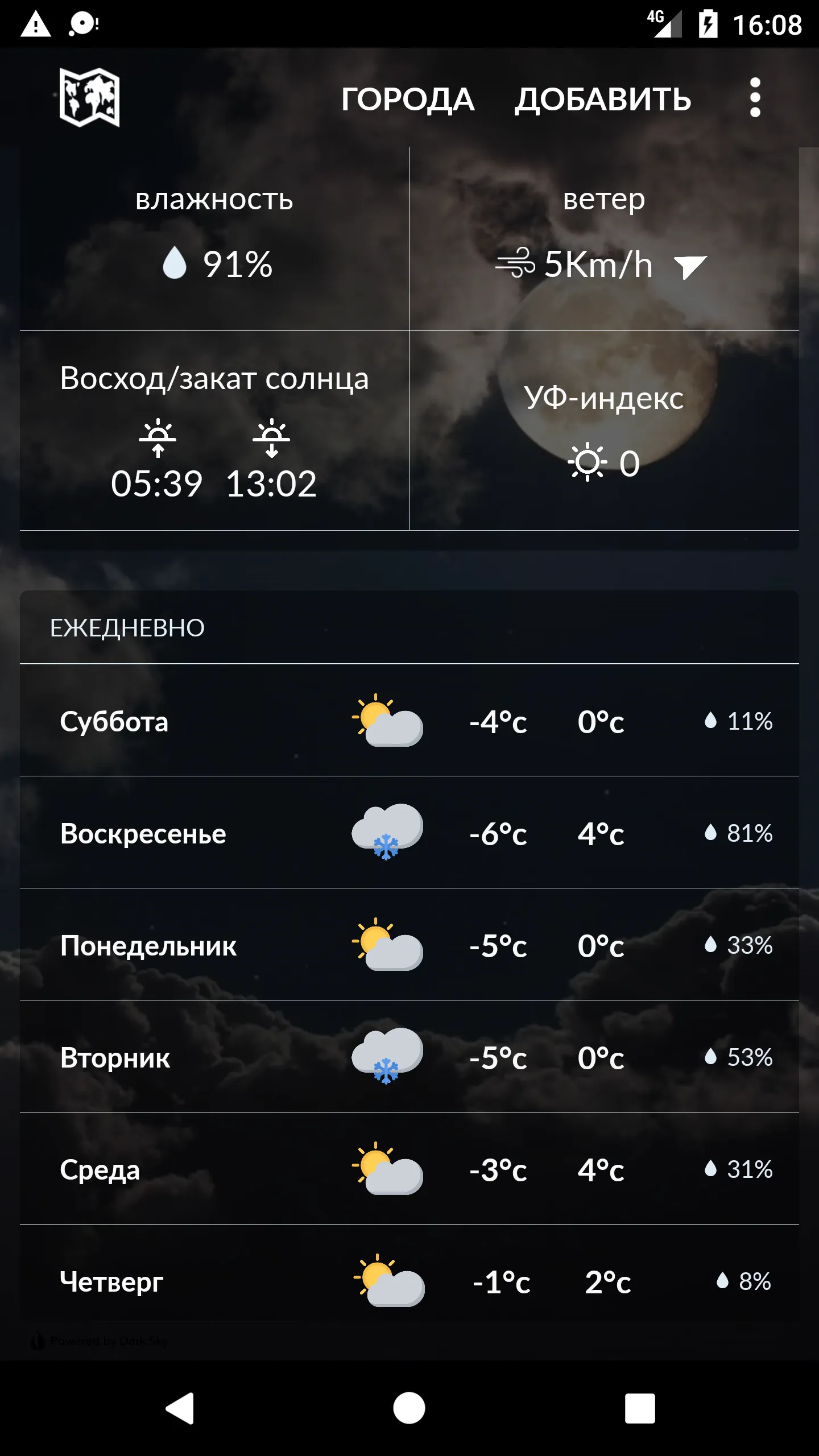 Russia Weather | Indus Appstore | Screenshot