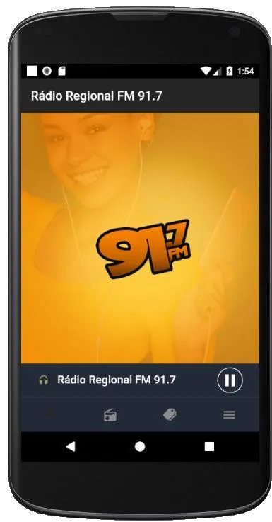 Rádio Regional FM 91.7 | Indus Appstore | Screenshot